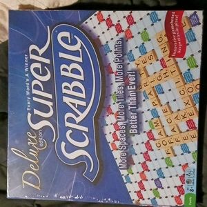 NWT Deluxe Super Scrabble